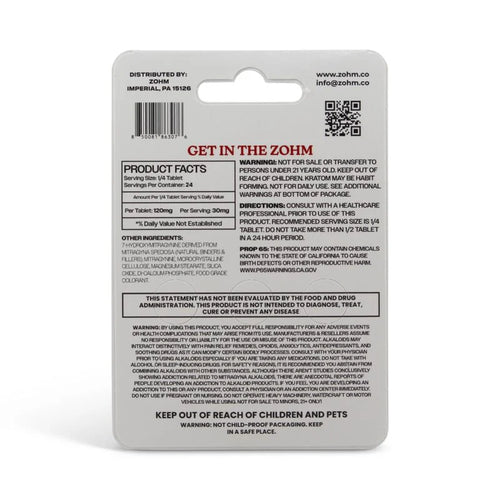 ZOHM 7-OH Tablets (720mg - 6 Count)