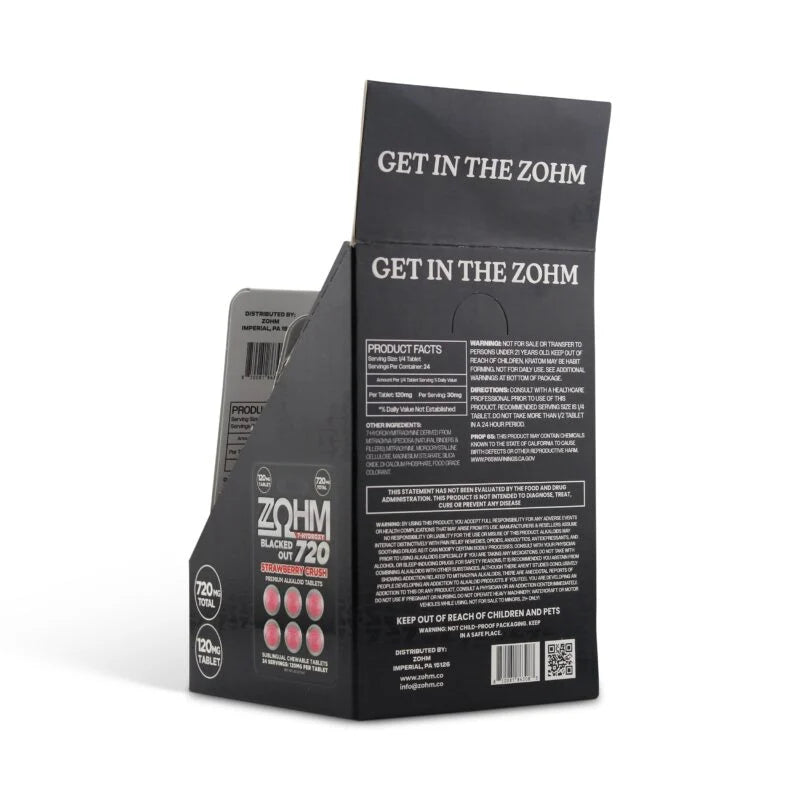 ZOHM 7-OH Tablets (720mg - 6 CountX10) BOX
